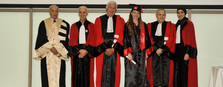 cérémonie de remise des diplômes Master