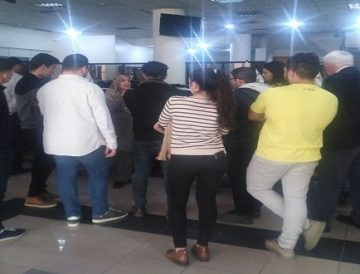 Visite des étudiants master ACC à la bourse d'Alger