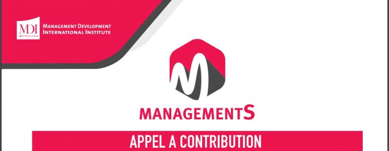 APPEL A CONTRIBUTIONS